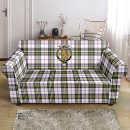 Scottish MacPherson Dress Modern Clan Crest Tartan Sofa and Chair Slipcover
