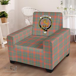 Scottish MacKintosh Ancient Clan Crest Tartan Sofa and Chair Slipcover