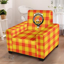 Scottish MacMillan Clan Clan Crest Tartan Sofa and Chair Slipcover