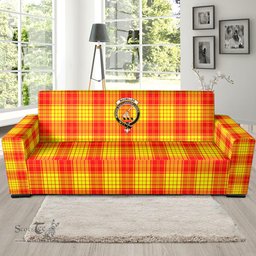 Scottish MacMillan Clan Clan Crest Tartan Sofa and Chair Slipcover