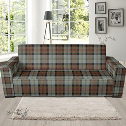 Scottish MacLeod of Harris Weathered Clan Tartan Sofa and Chair Slipcover