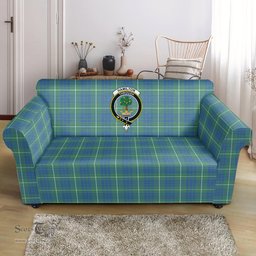 Scottish Hamilton Hunting Ancient Clan Crest Tartan Sofa and Chair Slipcover