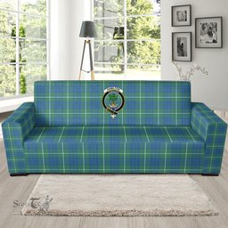 Scottish Hamilton Hunting Ancient Clan Crest Tartan Sofa and Chair Slipcover