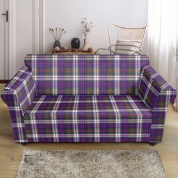 Scottish MacDonald Dress Modern Clan Tartan Sofa and Chair Slipcover