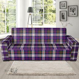 Scottish MacDonald Dress Modern Clan Tartan Sofa and Chair Slipcover