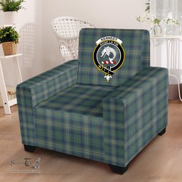Scottish Kennedy Modern Clan Crest Tartan Sofa and Chair Slipcover