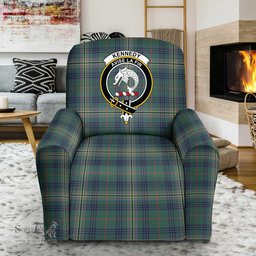 Scottish Kennedy Modern Clan Crest Tartan Sofa and Chair Slipcover
