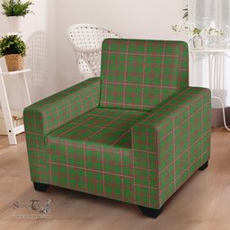 Scottish MacKinnon Hunting Modern Clan Tartan Sofa and Chair Slipcover