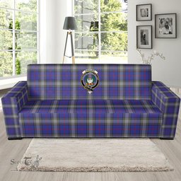 Scottish Kinnaird Clan Crest Tartan Sofa and Chair Slipcover