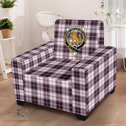 Scottish MacPherson Hunting Modern Clan Crest Tartan Sofa and Chair Slipcover