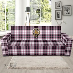 Scottish MacPherson Hunting Modern Clan Crest Tartan Sofa and Chair Slipcover