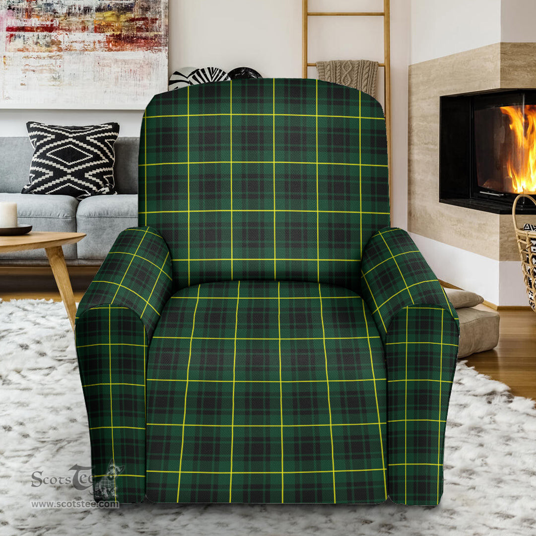 Scottish MacArthur Modern Clan Crest Tartan Sofa and Chair Slipcover