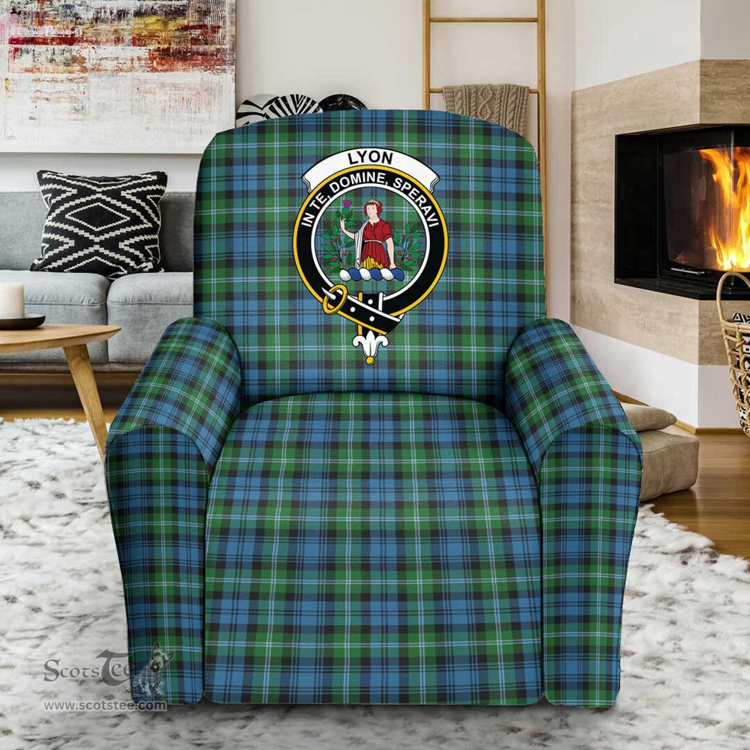 Scottish Lumsden Modern Clan Crest Tartan Sofa and Chair Slipcover
