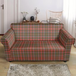 Scottish MacKintosh Hunting Weathered Clan Tartan Sofa and Chair Slipcover