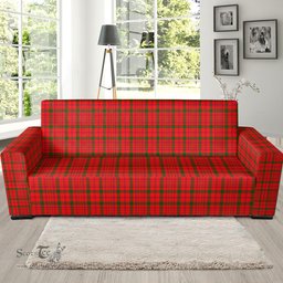 Scottish MacDonnell of Keppoch Modern Clan Tartan Sofa and Chair Slipcover