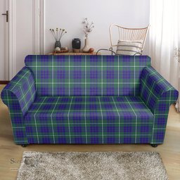 Scottish Hamilton Hunting Modern Clan Tartan Sofa and Chair Slipcover