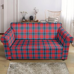 Scottish MacTavish Modern Clan Tartan Sofa and Chair Slipcover