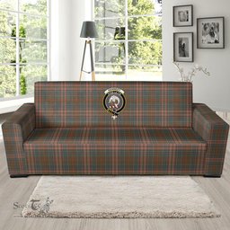 Scottish Kennedy Weathered Clan Crest Tartan Sofa and Chair Slipcover