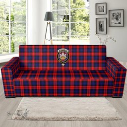 Scottish MacLachlan Modern Clan Crest Tartan Sofa and Chair Slipcover