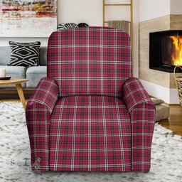 Scottish Little Clan Crest Tartan Sofa and Chair Slipcover