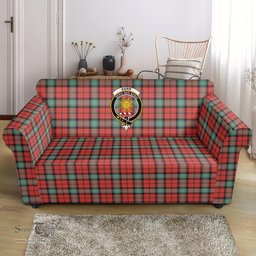Scottish Kerr Ancient Clan Crest Tartan Sofa and Chair Slipcover