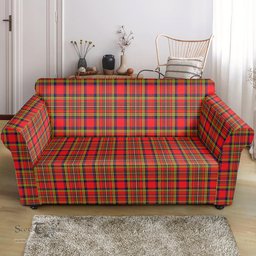 Scottish Hepburn Clan Tartan Sofa and Chair Slipcover