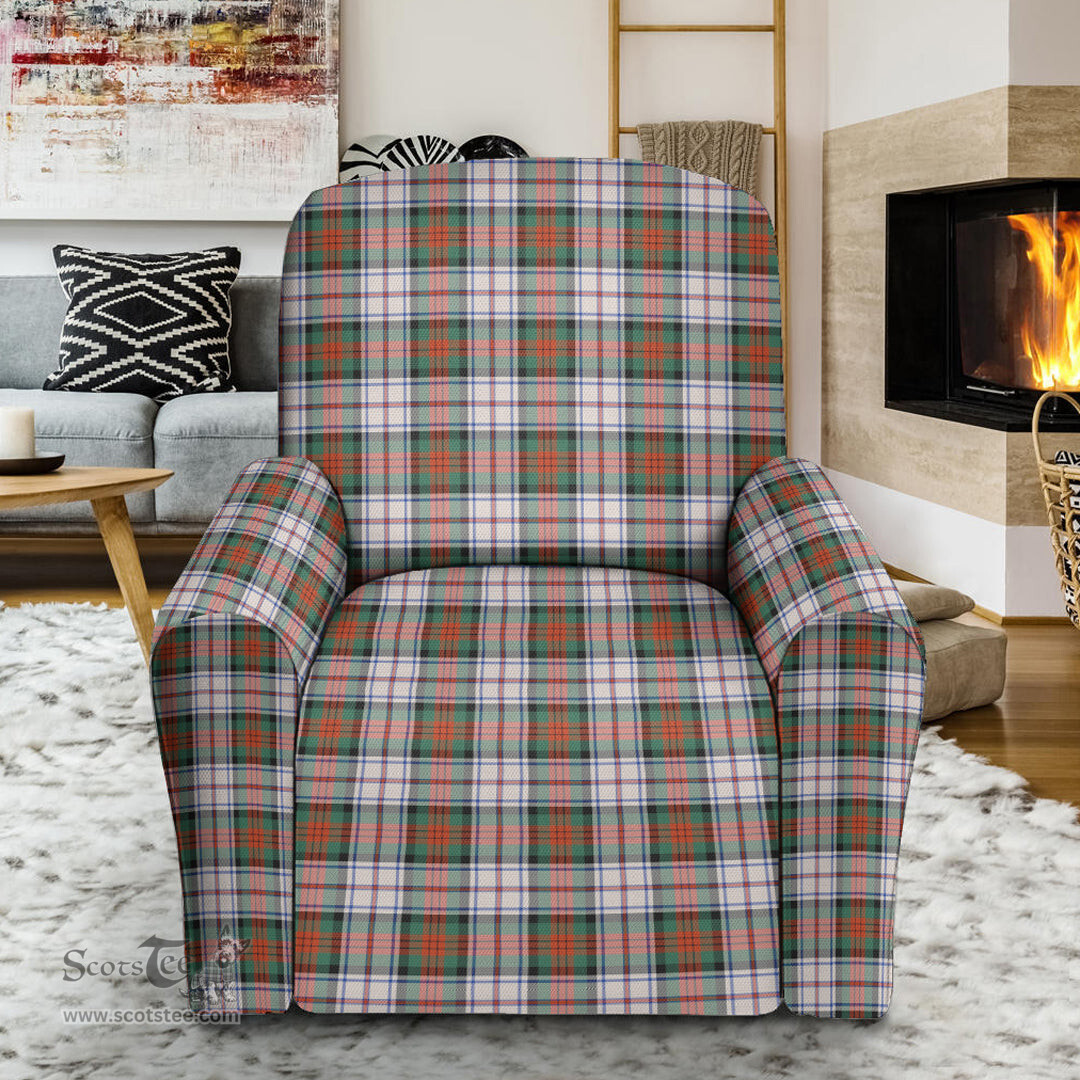 Scottish MacDuff Dress Ancient Clan Crest Tartan Sofa and Chair Slipcover