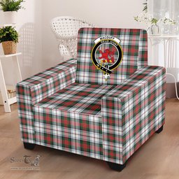 Scottish MacDuff Dress Modern Clan Crest Tartan Sofa and Chair Slipcover