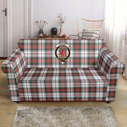 Scottish MacDuff Dress Modern Clan Crest Tartan Sofa and Chair Slipcover