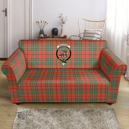 Scottish MacAulay Ancient Clan Crest Tartan Sofa and Chair Slipcover