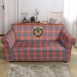 Scottish Hamilton Ancient Clan Crest Tartan Sofa and Chair Slipcover
