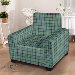 Scottish MacThomas Ancient Clan Tartan Sofa and Chair Slipcover