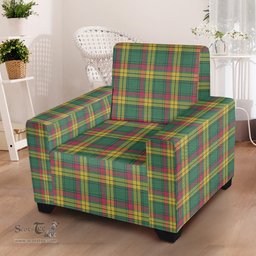Scottish MacMillan Old Ancient Clan Tartan Sofa and Chair Slipcover