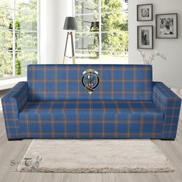 Scottish MacLaine of Loch Buie Hunting Ancient Clan Crest Tartan Sofa and Chair Slipcover
