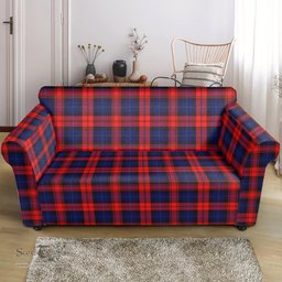 Scottish MacLachlan Modern Clan Tartan Sofa and Chair Slipcover