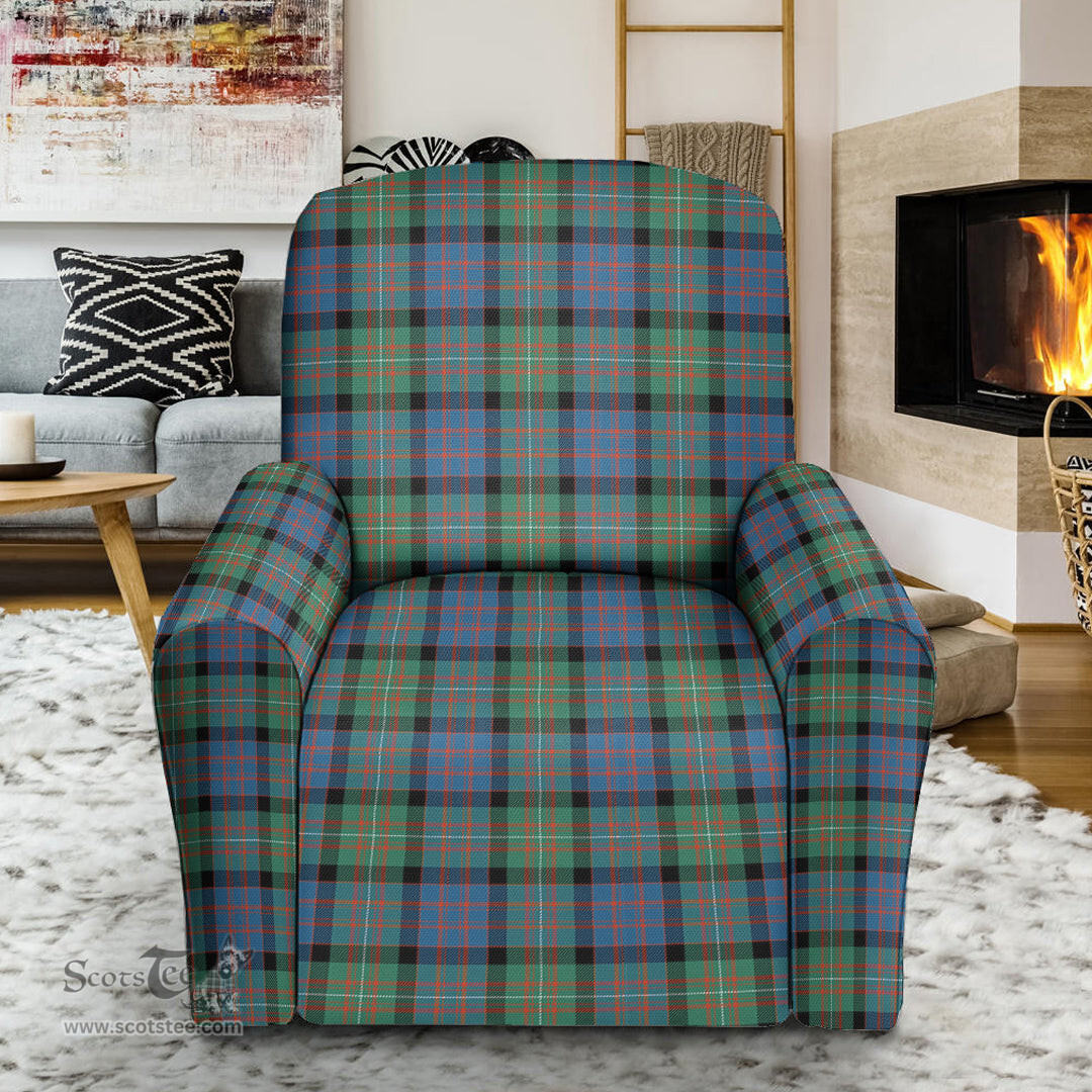 Scottish MacDonnell of Glengarry Ancient Clan Tartan Sofa and Chair Slipcover
