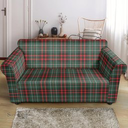 Scottish MacDiarmid Modern Clan Tartan Sofa and Chair Slipcover