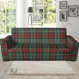 Scottish MacDiarmid Modern Clan Tartan Sofa and Chair Slipcover