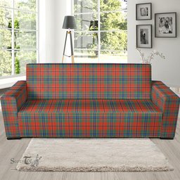 Scottish MacLean of Duart Ancient Clan Tartan Sofa and Chair Slipcover