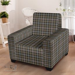 Scottish MacKenzie Weathered Clan Tartan Sofa and Chair Slipcover