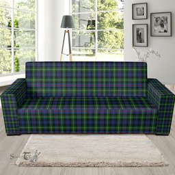 Scottish MacKenzie Modern Clan Tartan Sofa and Chair Slipcover