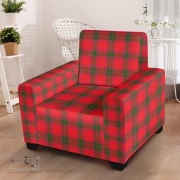 Scottish MacNab Modern Clan Tartan Sofa and Chair Slipcover
