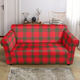 Scottish MacNab Modern Clan Tartan Sofa and Chair Slipcover
