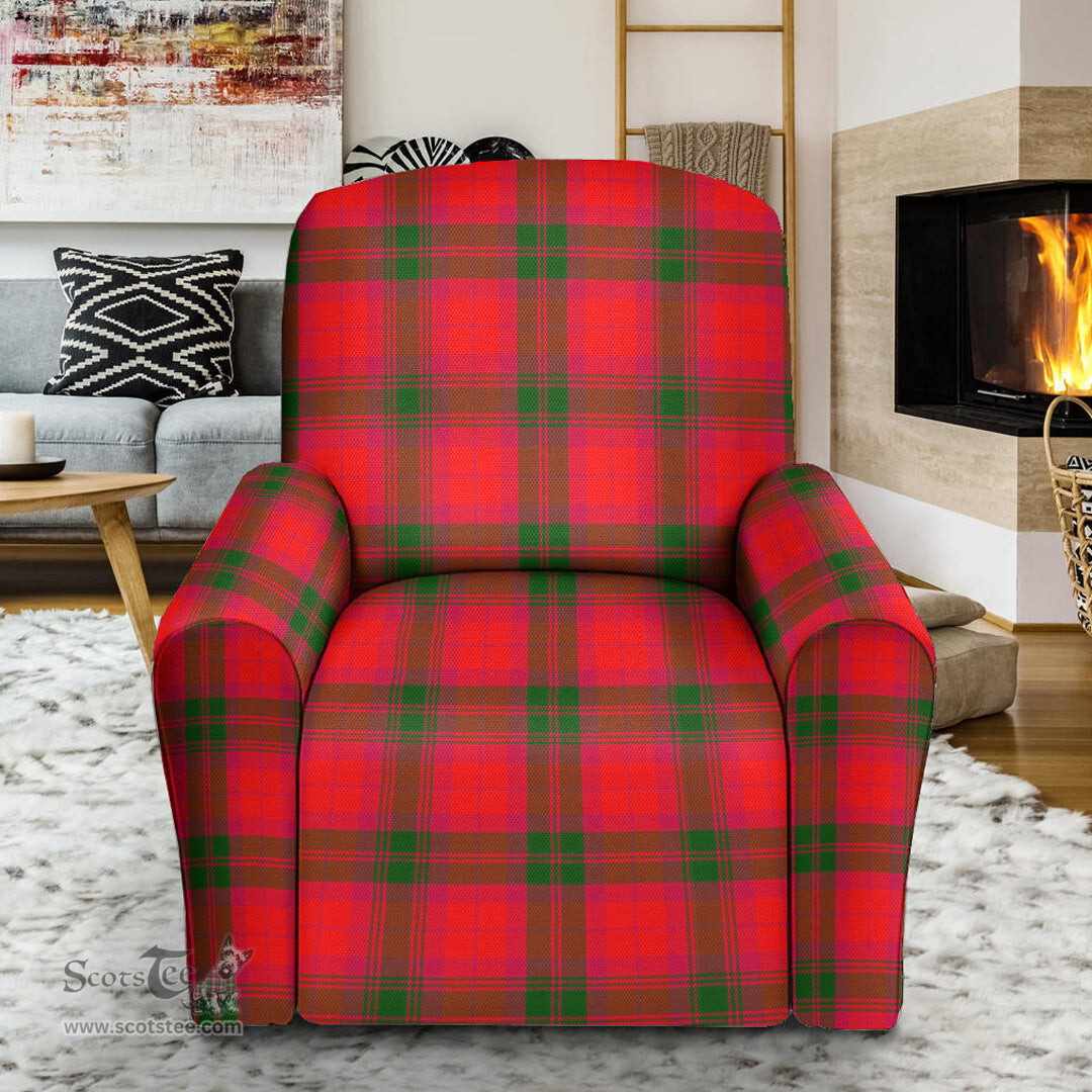 Scottish MacNab Modern Clan Crest Tartan Sofa and Chair Slipcover
