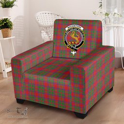 Scottish MacKintosh Modern Clan Crest Tartan Sofa and Chair Slipcover
