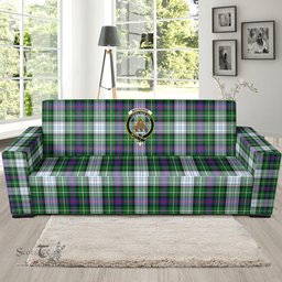 Scottish MacKenzie Dress Modern Clan Crest Tartan Sofa and Chair Slipcover