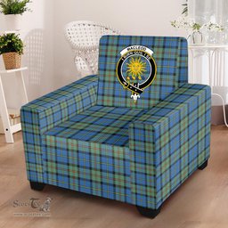 Scottish MacLeod of Harris Ancient Clan Crest Tartan Sofa and Chair Slipcover