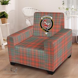 Scottish MacDougall Ancient Clan Crest Tartan Sofa and Chair Slipcover