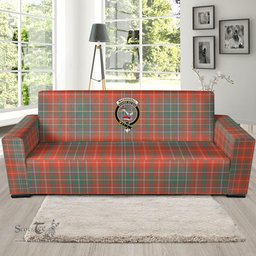 Scottish MacDougall Ancient Clan Crest Tartan Sofa and Chair Slipcover