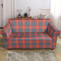 Scottish Hamilton Ancient Clan Tartan Sofa and Chair Slipcover